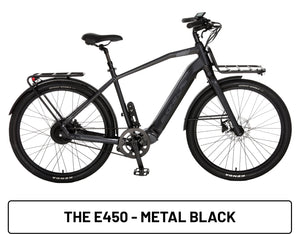E450 e-bike metal black